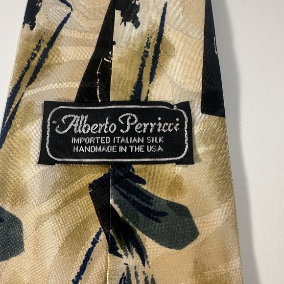 Alberto Pericci Elvis Presley Music Tie Imported Italian Silk Vintage Records - Picture 3 of 4